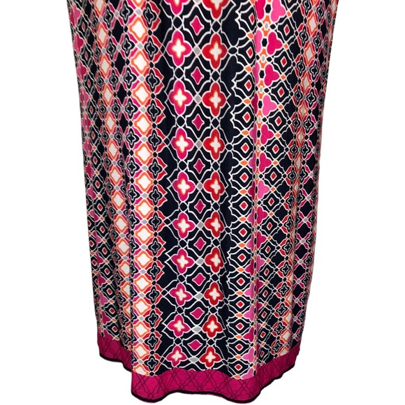 Laundry by Shelli Segal Sheath Multi Color Geometric Dress - S - Picture 7 of 11